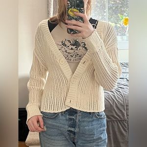 Knit cardigan